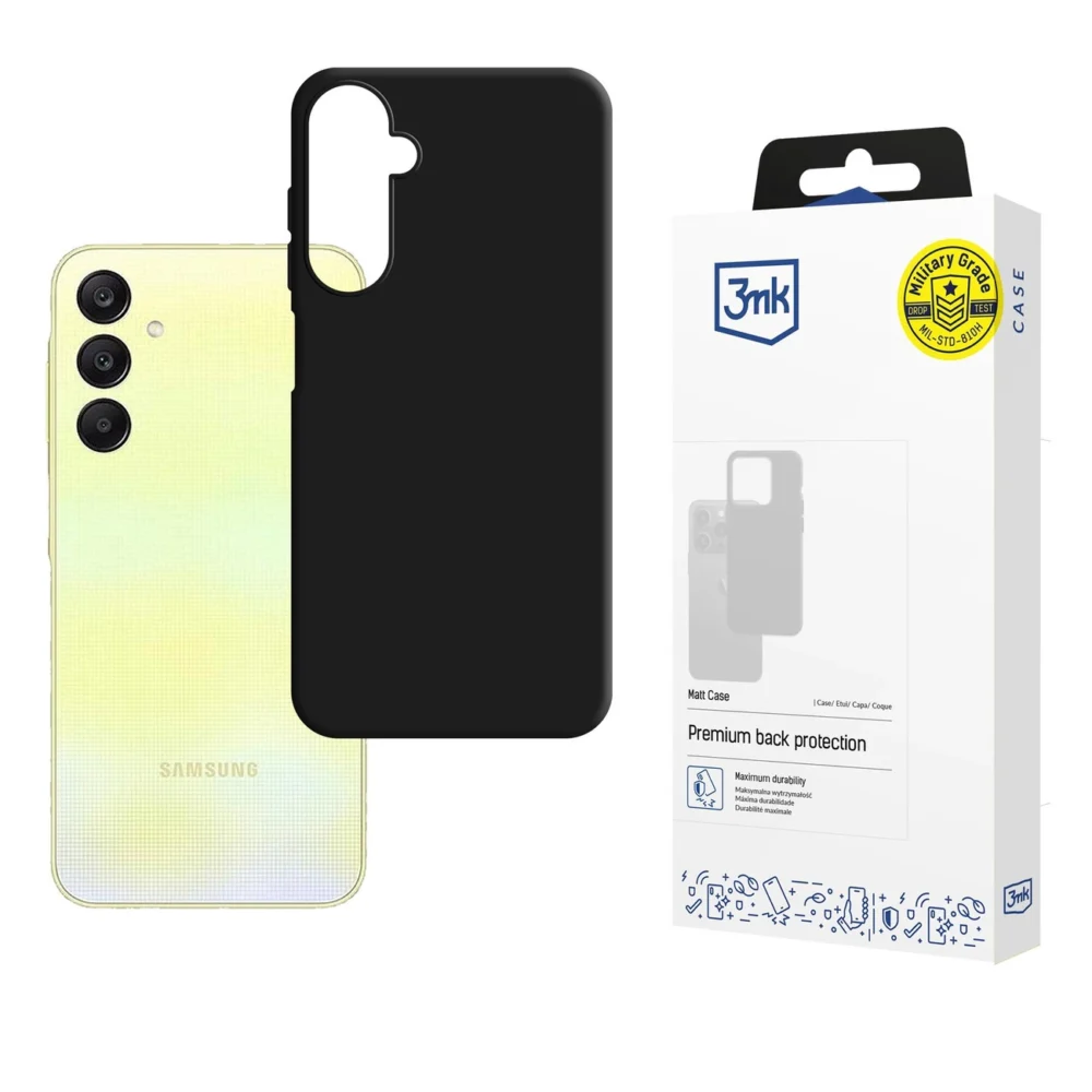 3mk Matt Case for Samsung Galaxy A26 5G - Blackeng