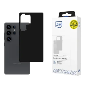 3mk Silicone Case for Samsung Galaxy S25 Ultra - Blackeng