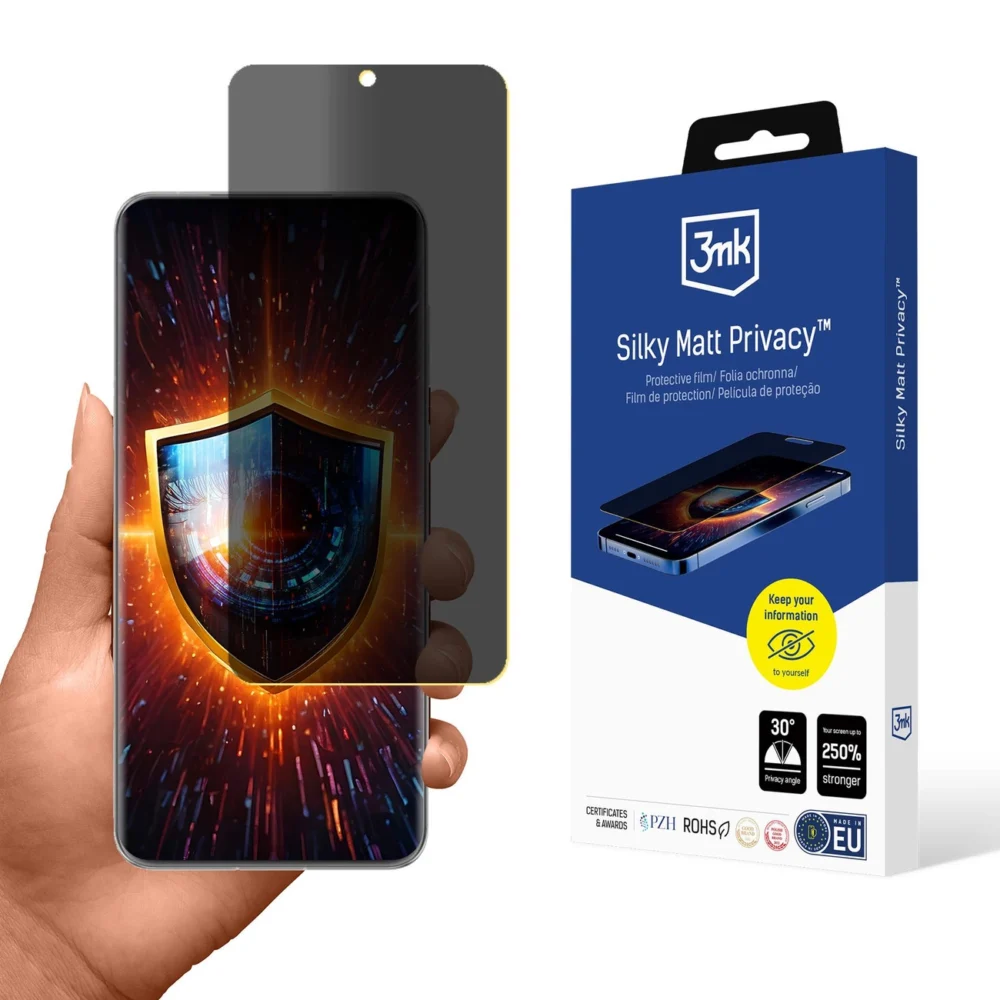 3mk Silky Matt Privacy Privacy Screen Protector for Huawei P60 Proeng