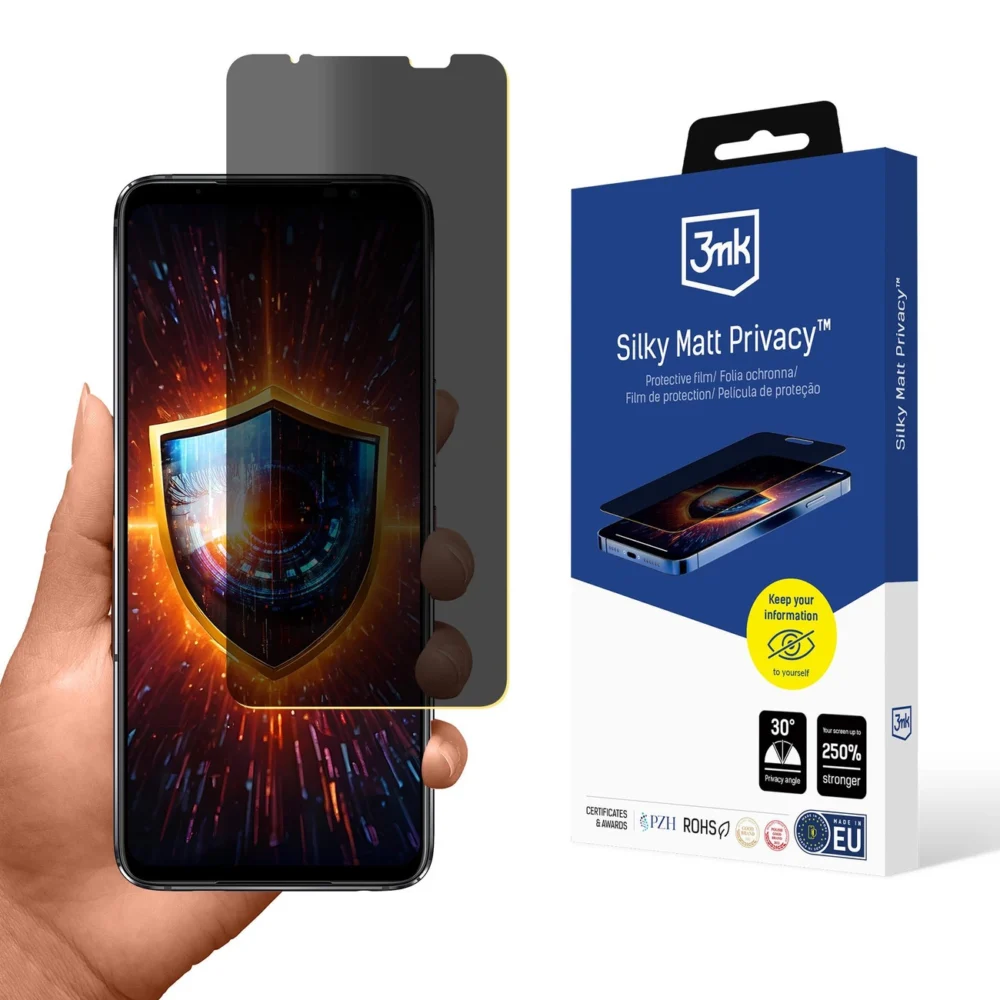 3mk Silky Matt Privacy Privacy Screen Protector for Asus ROG Phone 6eng