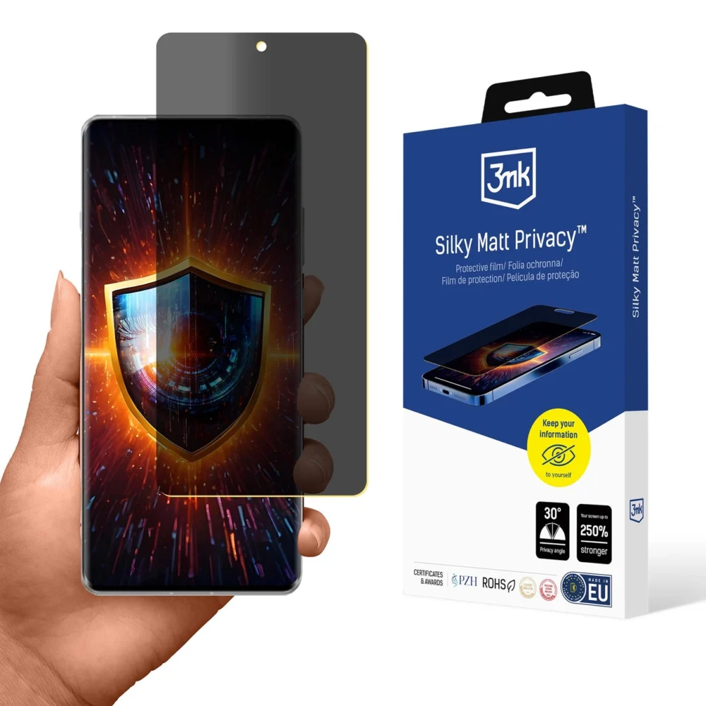 3mk Silky Matt Privacy Privacy Screen Protector for Oppo Find X7 Ultraeng
