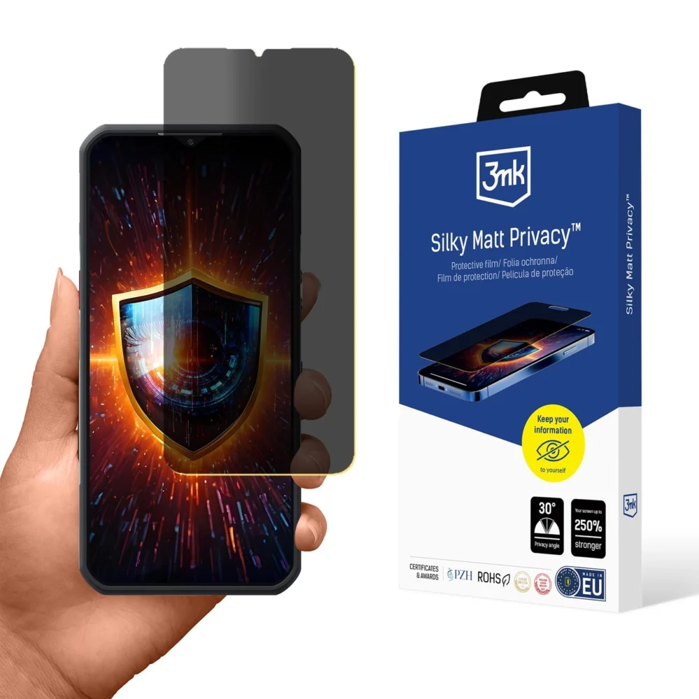 Privacy screen protector 3mk Silky Matt Privacy for Oukitel WP35 / WP35 Seng