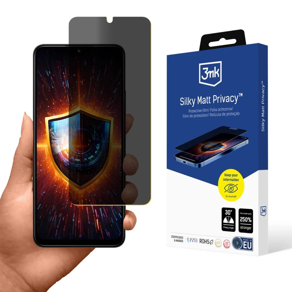 Privacy Film 3mk Silky Matt Privacy for Xiaomi Redmi 14C / POCO C75 / Redmi A4 5Geng