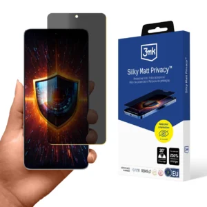 Privacy Screen Protector 3mk Silky Matt Privacy for Xiaomi Redmi Note 13 Pro+eng
