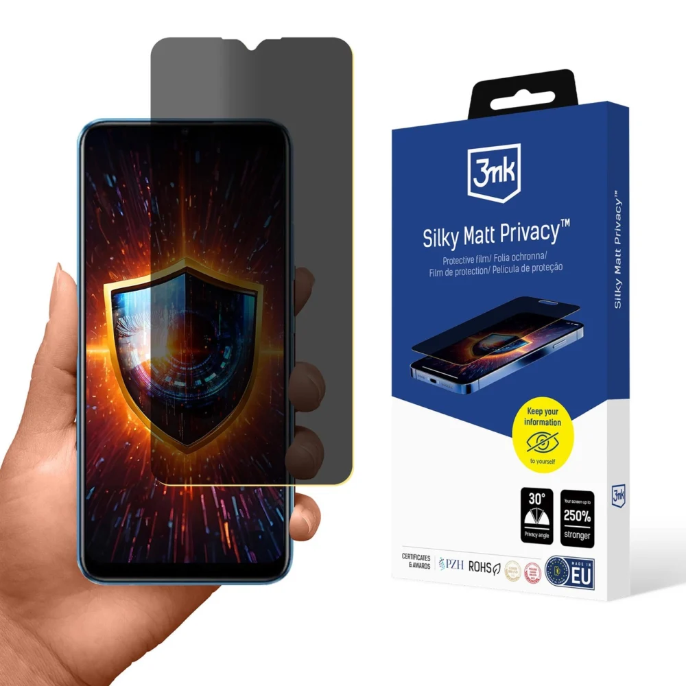 3mk Silky Matt Privacy Privacy Screen Protector for Realme C11 2021eng