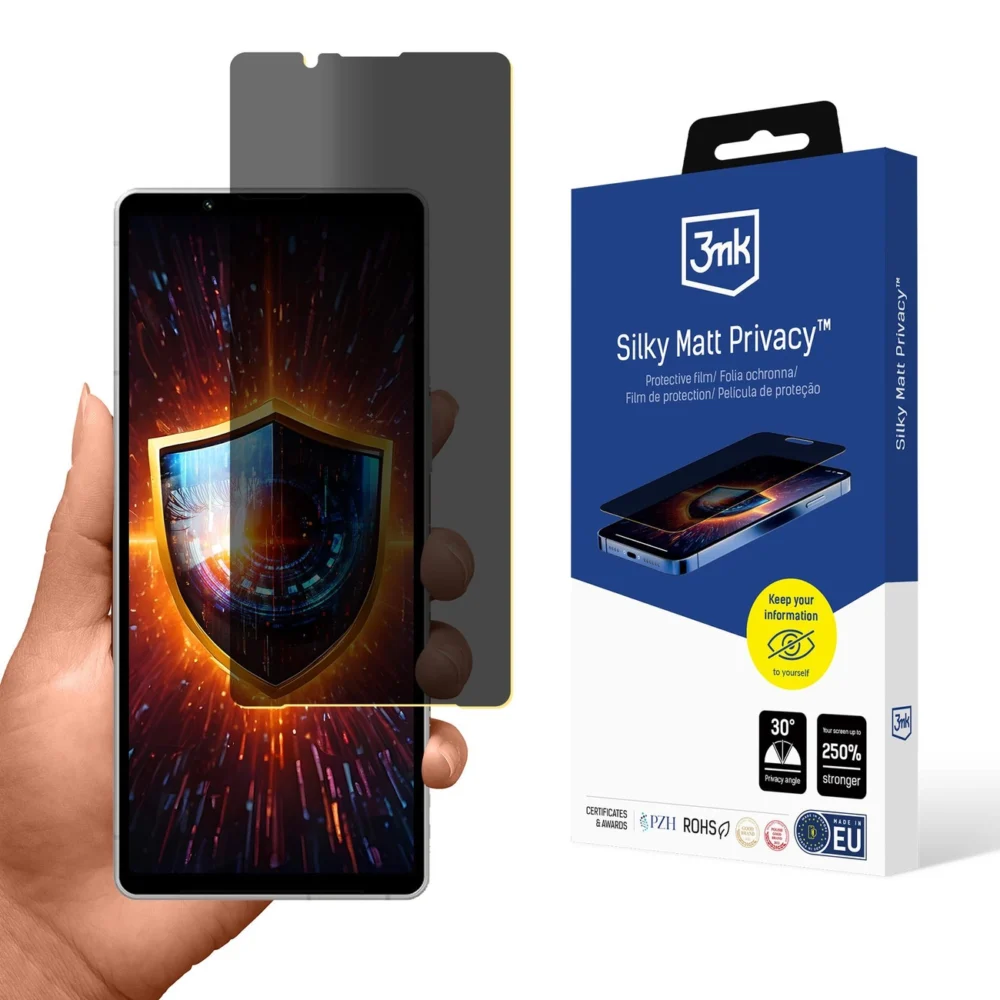 3mk Silky Matt Privacy Privacy Screen Protector for Sony Xperia 5 Veng