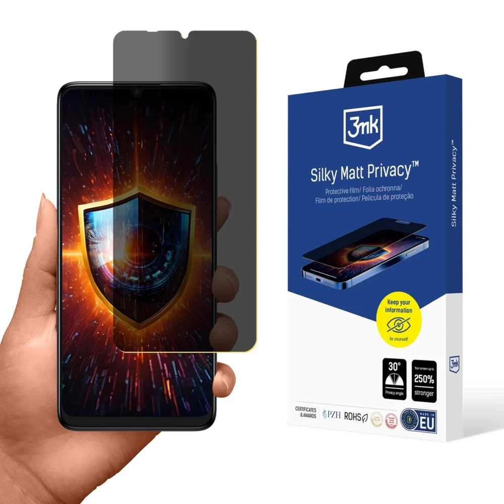 Privacy screen protector 3mk Silky Matt Privacy for TCL 505eng