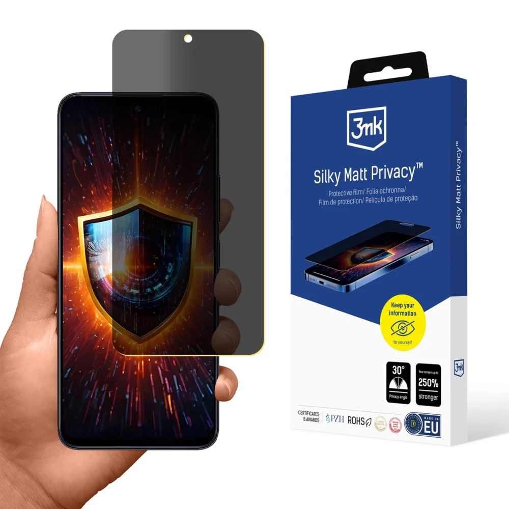 Privacy screen protector 3mk Silky Matt Privacy for Xiaomi 12eng