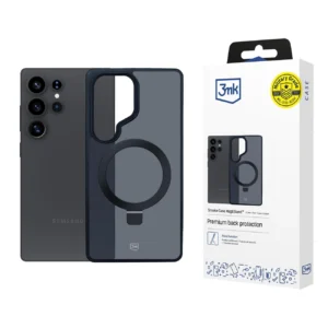 3mk Smoke Case Mag&Stand for Samsung Galaxy S25 Ultra - Blackeng