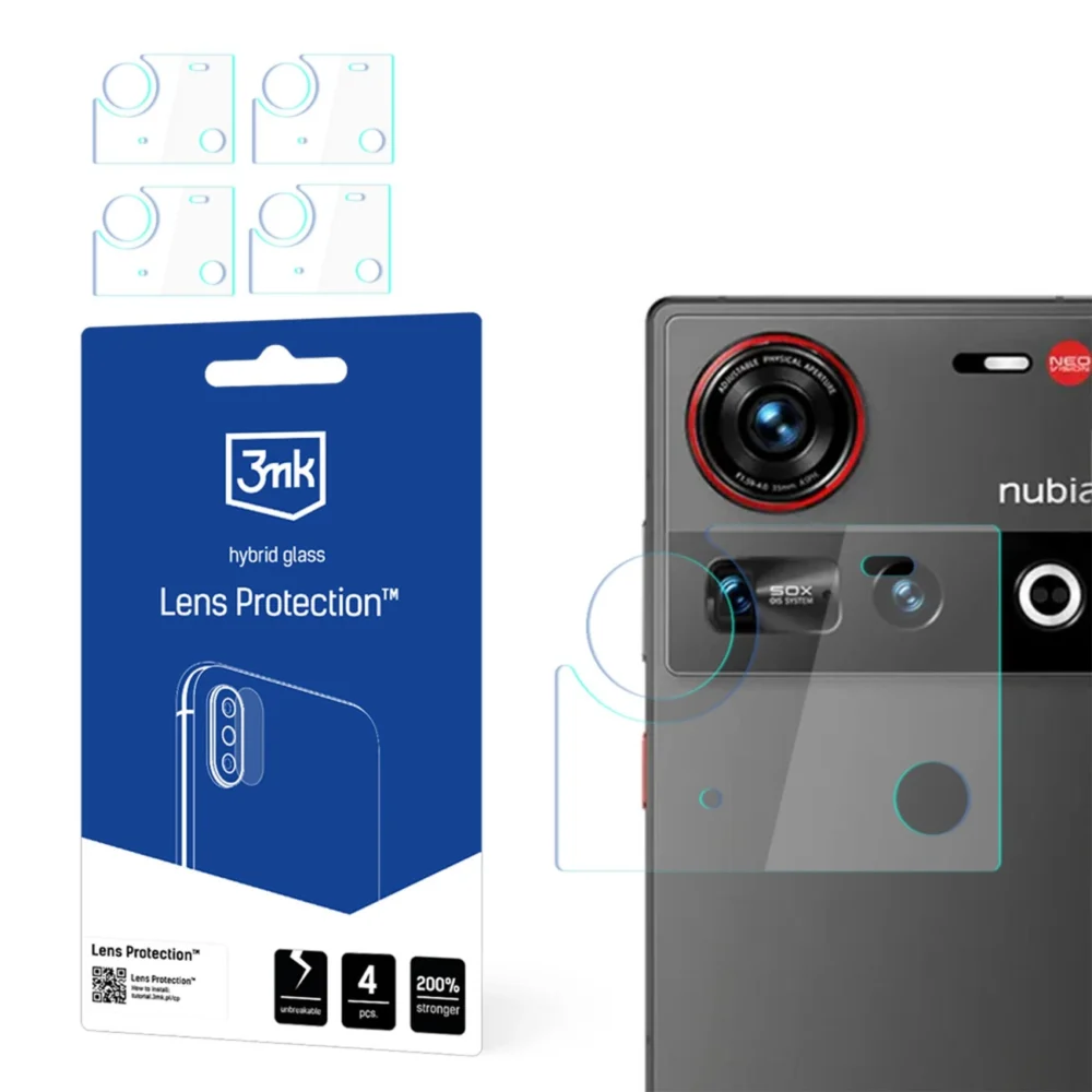 Hybrid Glass for Camera Lens 3mk Lens Protection for Nubia Z70 Ultraeng