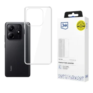 3mk Clear Case for Xiaomi Redmi Note 14 5G - transparenteng