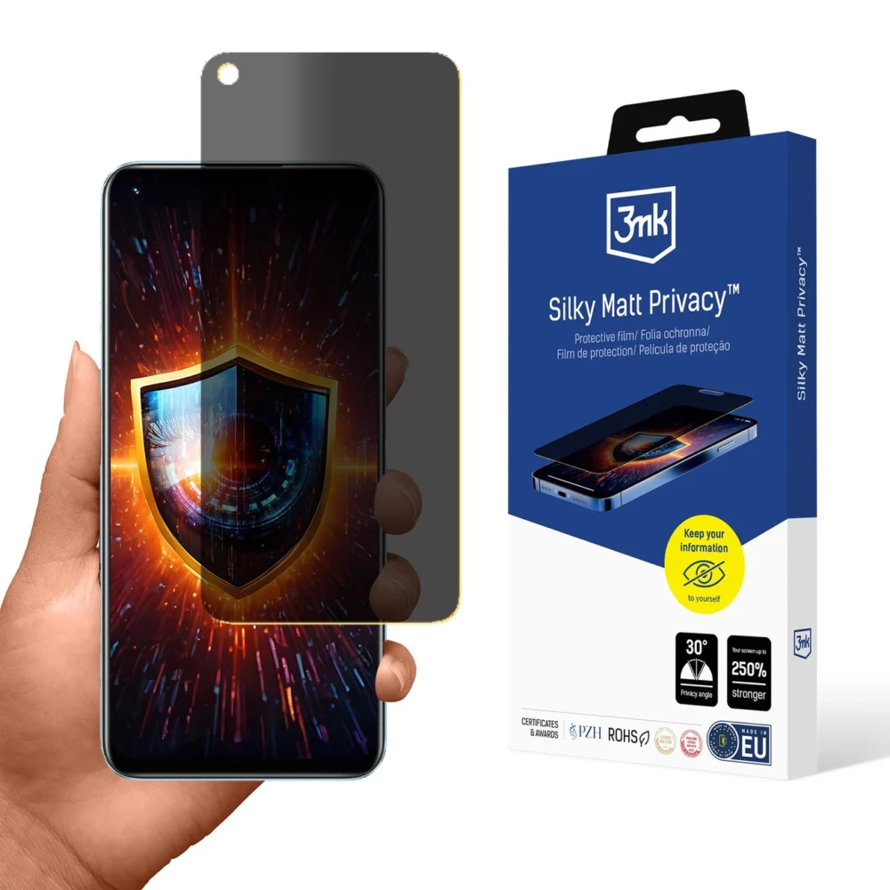 3mk Silky Matt Privacy Privacy Screen Protector for Realme 9 Proeng