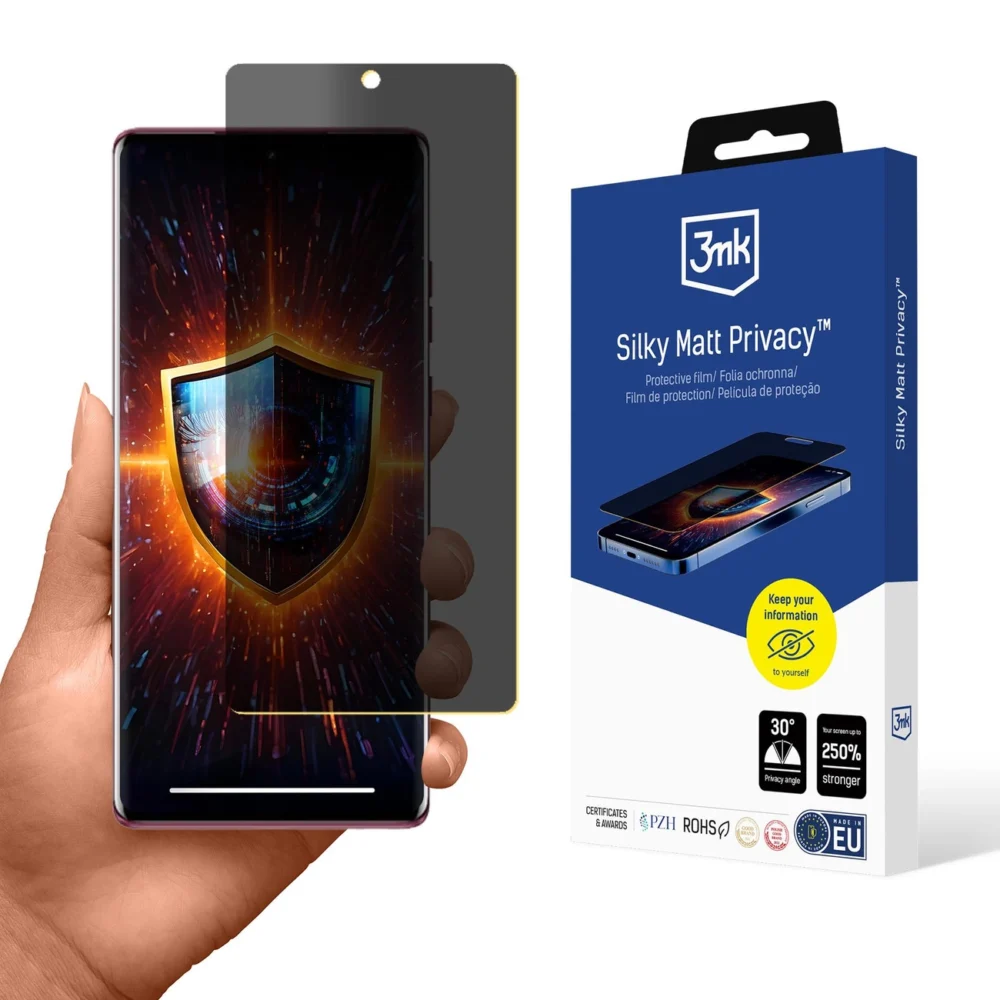 3mk Silky Matt Privacy Privacy Screen Protector for Motorola Edge 50 Fusioneng