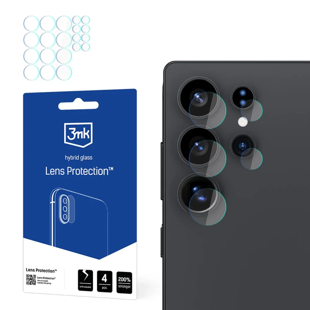 185207_1 3mk Lens Protection Camera Glass for Samsung Galaxy S25 Ultraeng
