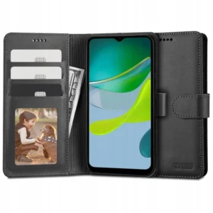 Tech-Protect Wallet Case for Motorola E13 - Blackeng