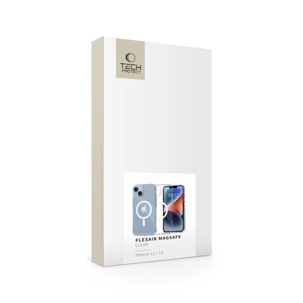 Tech-Protect FlexAir MagSafe Case for iPhone 13 / 14 - Cleareng