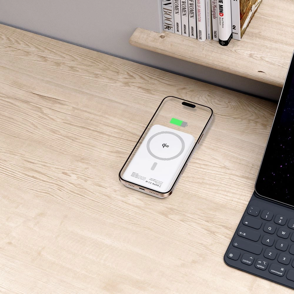Powerbank Tech-Protect PB24 LifeMag QI2 MagSafe 10000 mAh - whiteeng