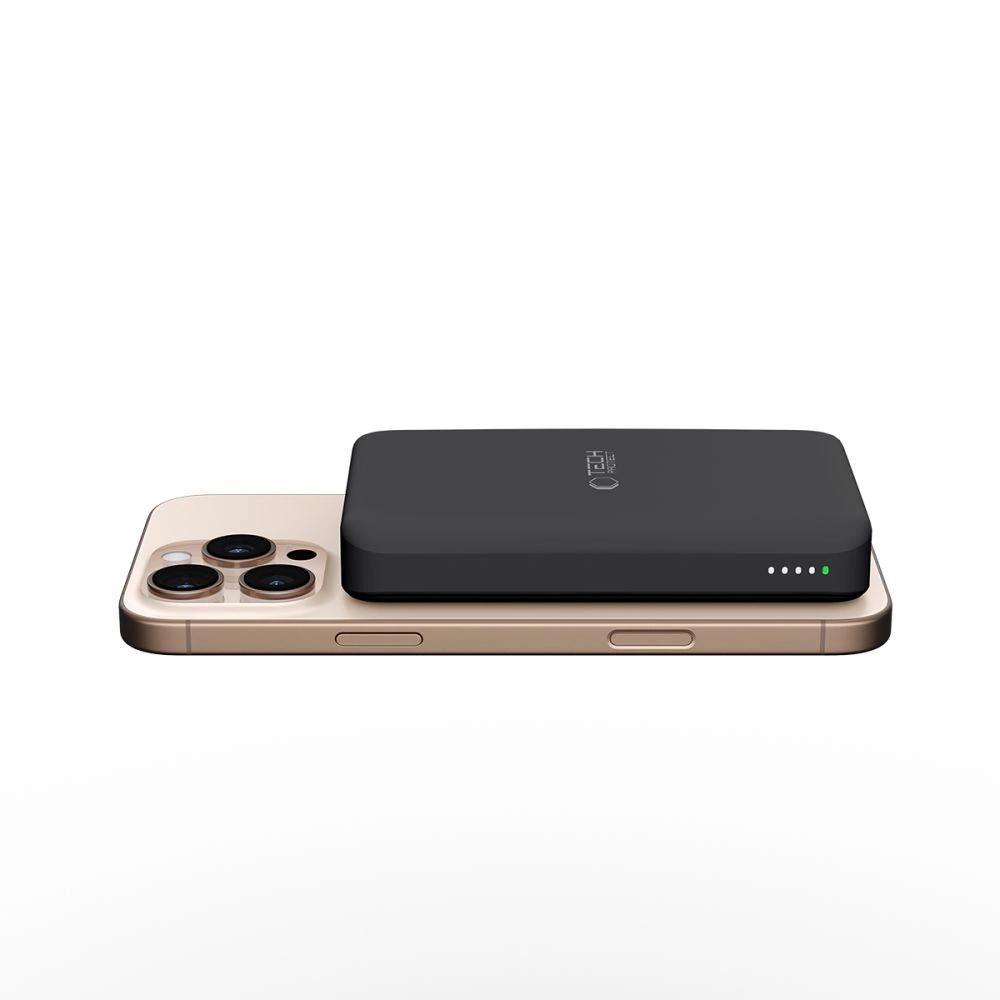 Powerbank Tech-Protect PB24 LifeMag QI2 MagSafe 10000 mAh - blackeng