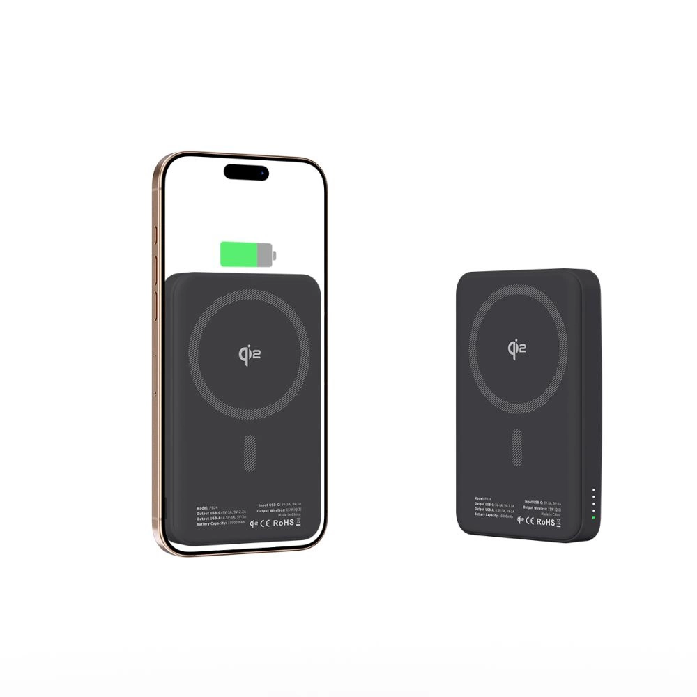 Powerbank Tech-Protect PB24 LifeMag QI2 MagSafe 10000 mAh - blackeng