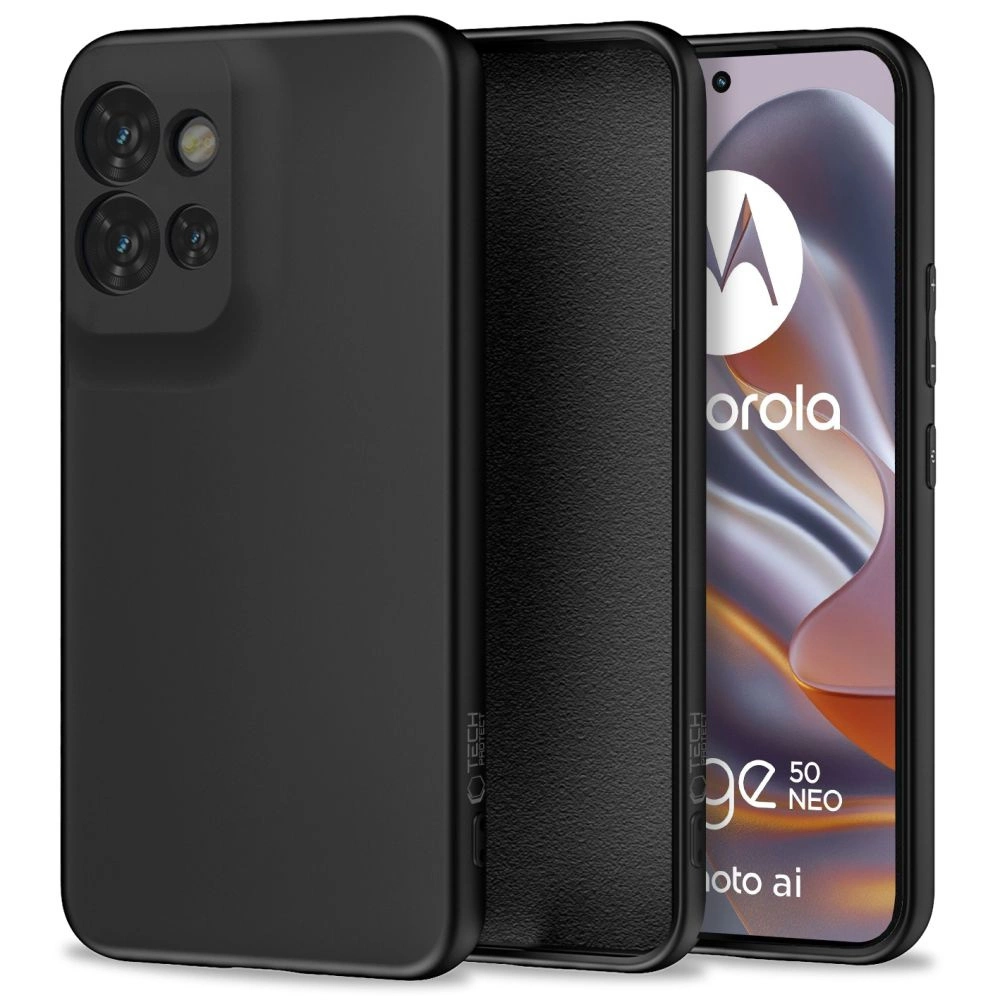 Tech-Protect Icon Case for Motorola Edge 50 Neo - Blackeng