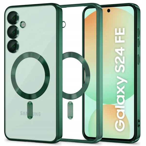 Tech-Protect MagFlex MagSafe Case for Samsung Galaxy S24 FE - Greeneng