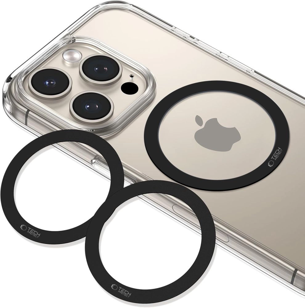 Tech-Protect MMP-110 2in1 MagSafe Ring - Black / Blackeng
