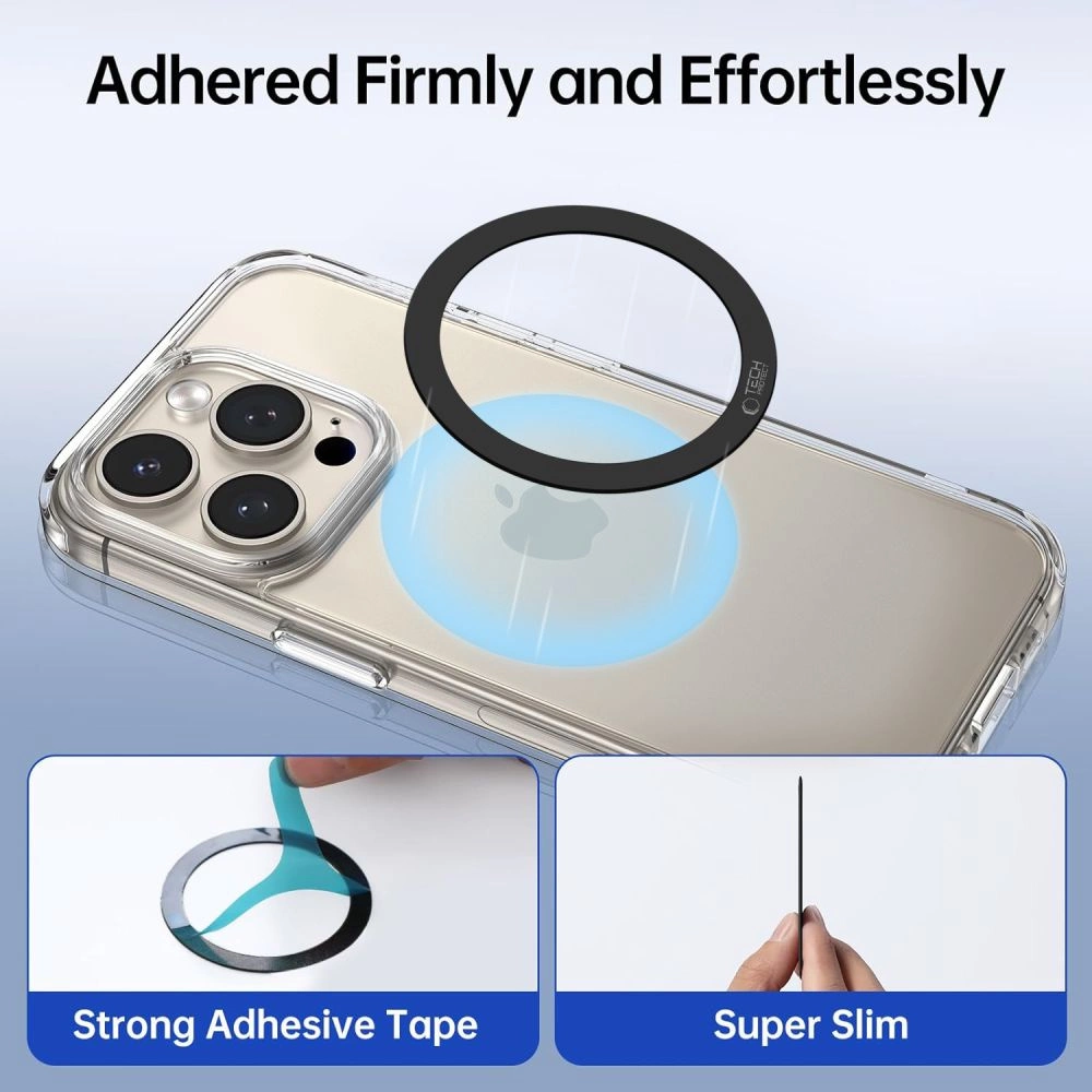Tech-Protect MMP-110 2in1 MagSafe Ring - Black / Blackeng