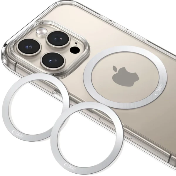 Tech-Protect MMP-110 2in1 MagSafe Ring - Silver / Silvereng