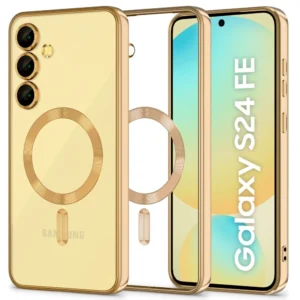 Tech-Protect MagFlex MagSafe Case for Samsung Galaxy S24 FE - Goldeng