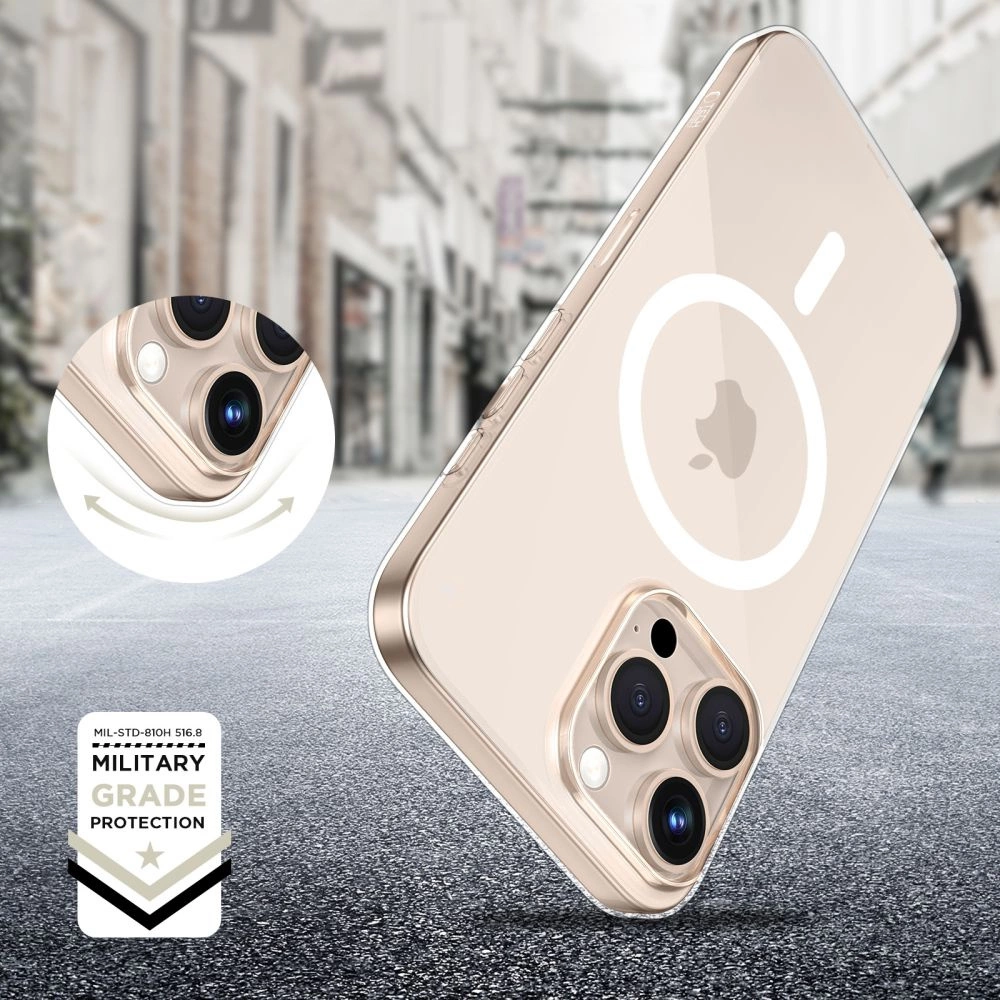 Tech-Protect FlexAir MagSafe Case for iPhone 16 Pro Max - Cleareng