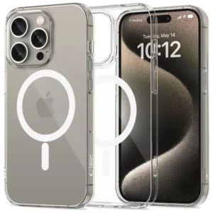 Tech-Protect FlexAir MagSafe Case for iPhone 15 Pro Max - Cleareng