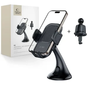 Tech-Protect V8 Car Holder for Dashboard and Air Vent - Blackeng