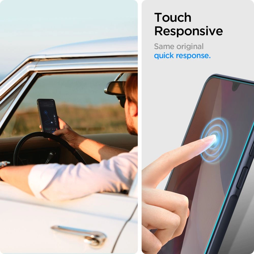 Spigen Glas.tR Slim 2-Pack Tempered Glass for Samsung Galaxy A16 4G / 5G - Transparenteng