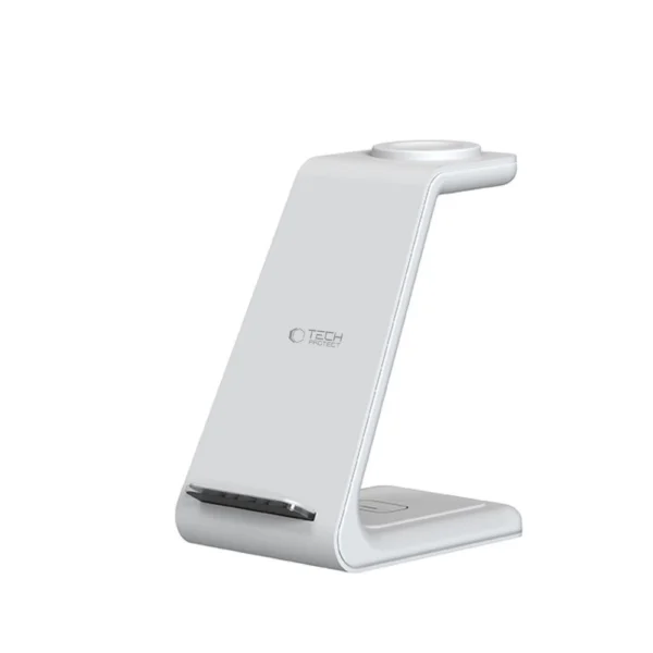 Tech-Protect QI15W-A36 3in1 Charging Station for Apple - Whiteeng