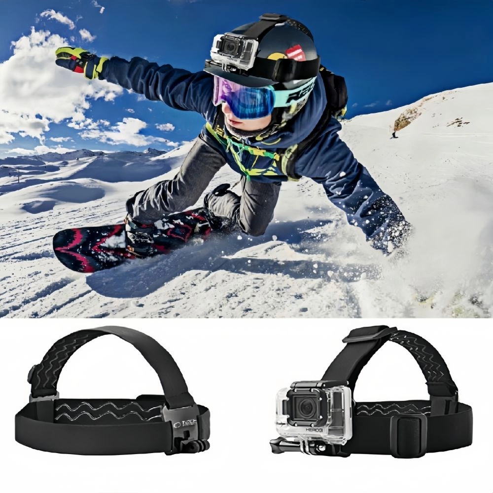 Tech-Protect GA100 Head Mount for GoPro / DJI - Blackeng