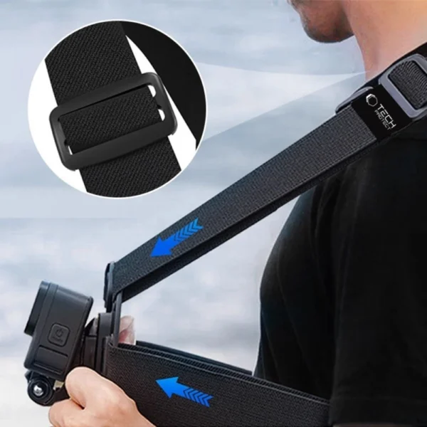 Tech-Protect GA100 Chest Mount for GoPro / DJI - Blackeng