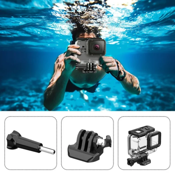 Tech-Protect GA200 Waterproof Case for GoPro Hero 5 / 6 / 7 - Transparenteng