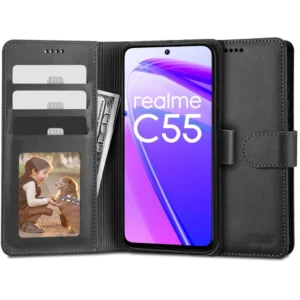 Tech-Protect Wallet Case for Realme C55 - Blackeng
