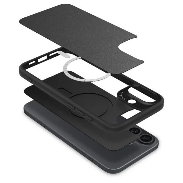 Spigen Cyrill Kajuk Mag MagSafe iPhone 16 Case - Blackeng