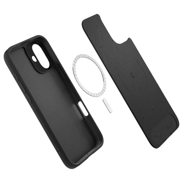 Spigen Cyrill Kajuk Mag MagSafe iPhone 16 Case - Blackeng