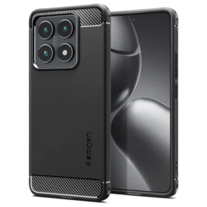 Spigen Rugged Armor Case for Xiaomi 14T - Matte Blackeng