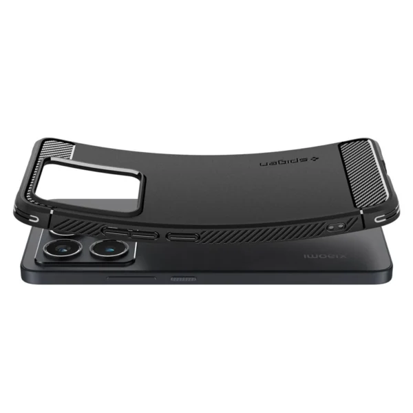 Spigen Rugged Armor Case for Xiaomi 14T Pro - Matte Blackeng