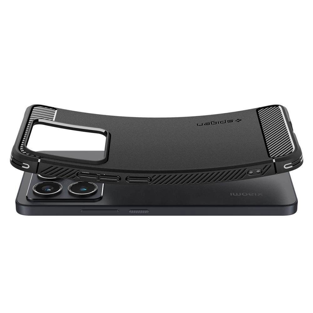 Spigen Rugged Armor Case for Xiaomi 14T Pro - Matte Blackeng