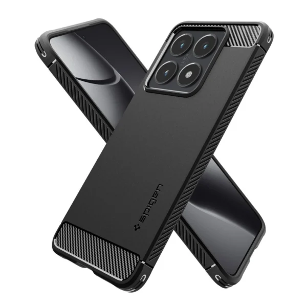 Spigen Rugged Armor Case for Xiaomi 14T Pro - Matte Blackeng
