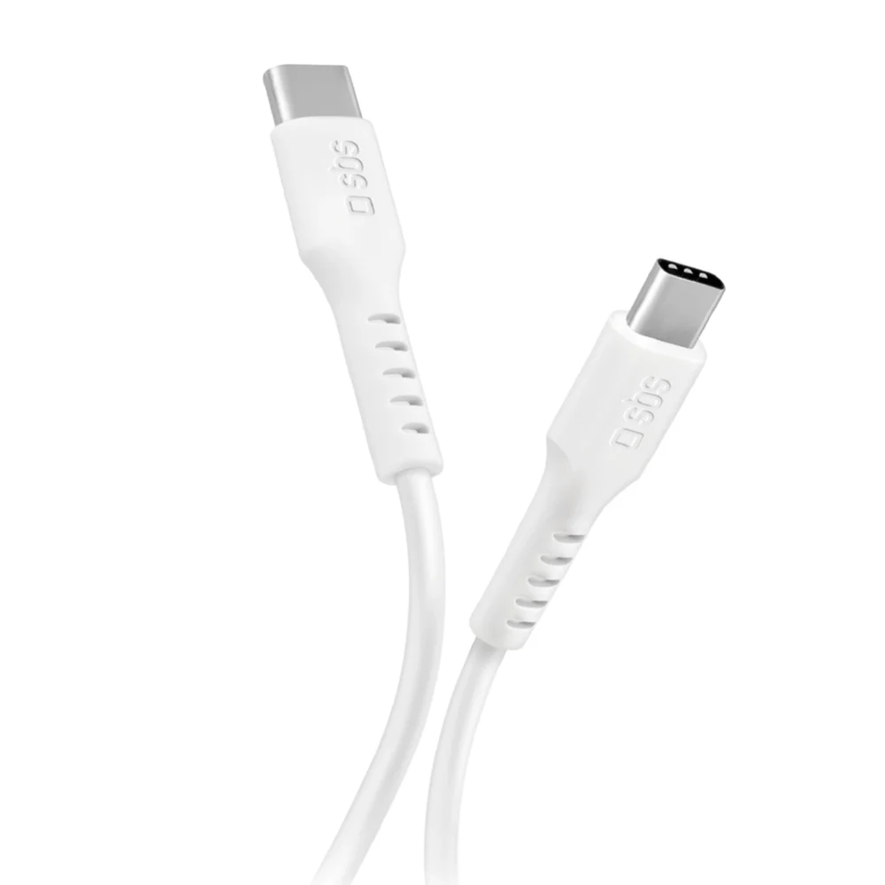SBS TECABLETCC10W USB-C Cable - USB-C Power Delivery 25W 1 m - whiteeng
