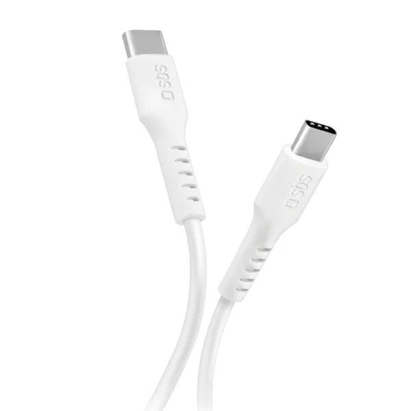 SBS TECABLETCC10W USB-C Cable - USB-C Power Delivery 25W 1 m - whiteeng