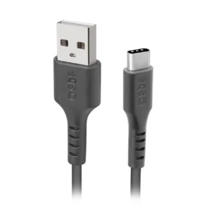 SBS TECABLEMICROC15K USB-A - USB-C Cable 1.5m - Blackeng