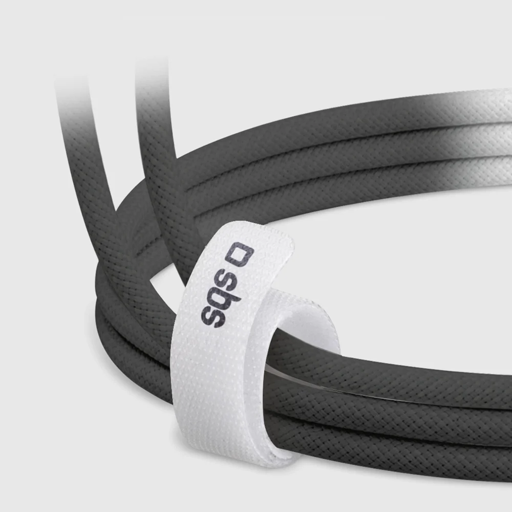 SBS TECABLETISSUETCK USB-C - USB-C 1.5m 60W braided cable - blackeng