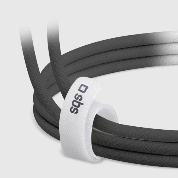 SBS TECABLETISSUETCK USB-C - USB-C 1.5m 60W braided cable - blackeng