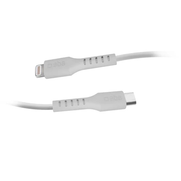 SBS TECABLELIGTC1W USB-C - Lightning Cable MFi Certified, 1m - Whiteeng